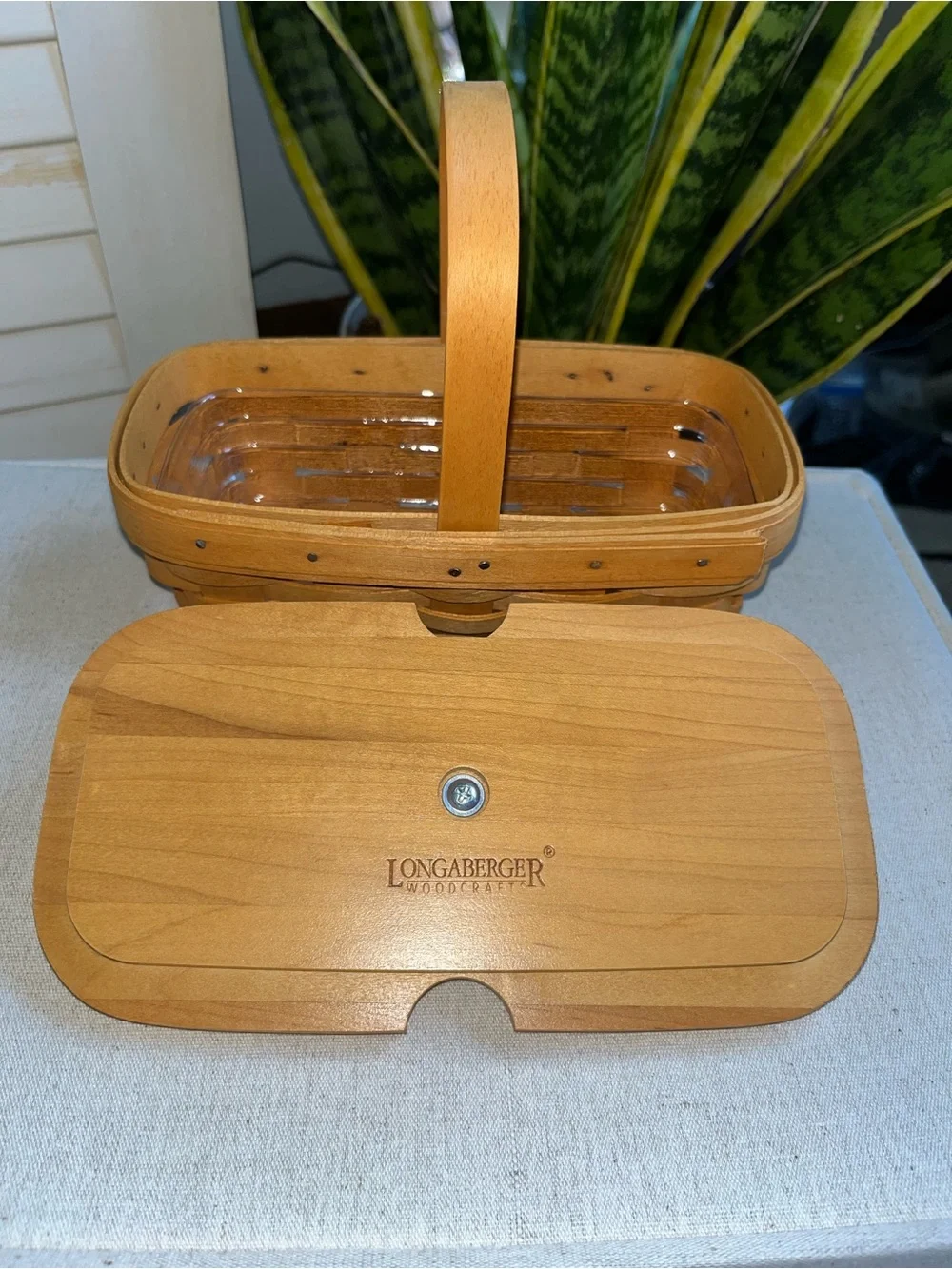 Vintage Longaberger 2000 Century Celebration American Cancer Society Basket